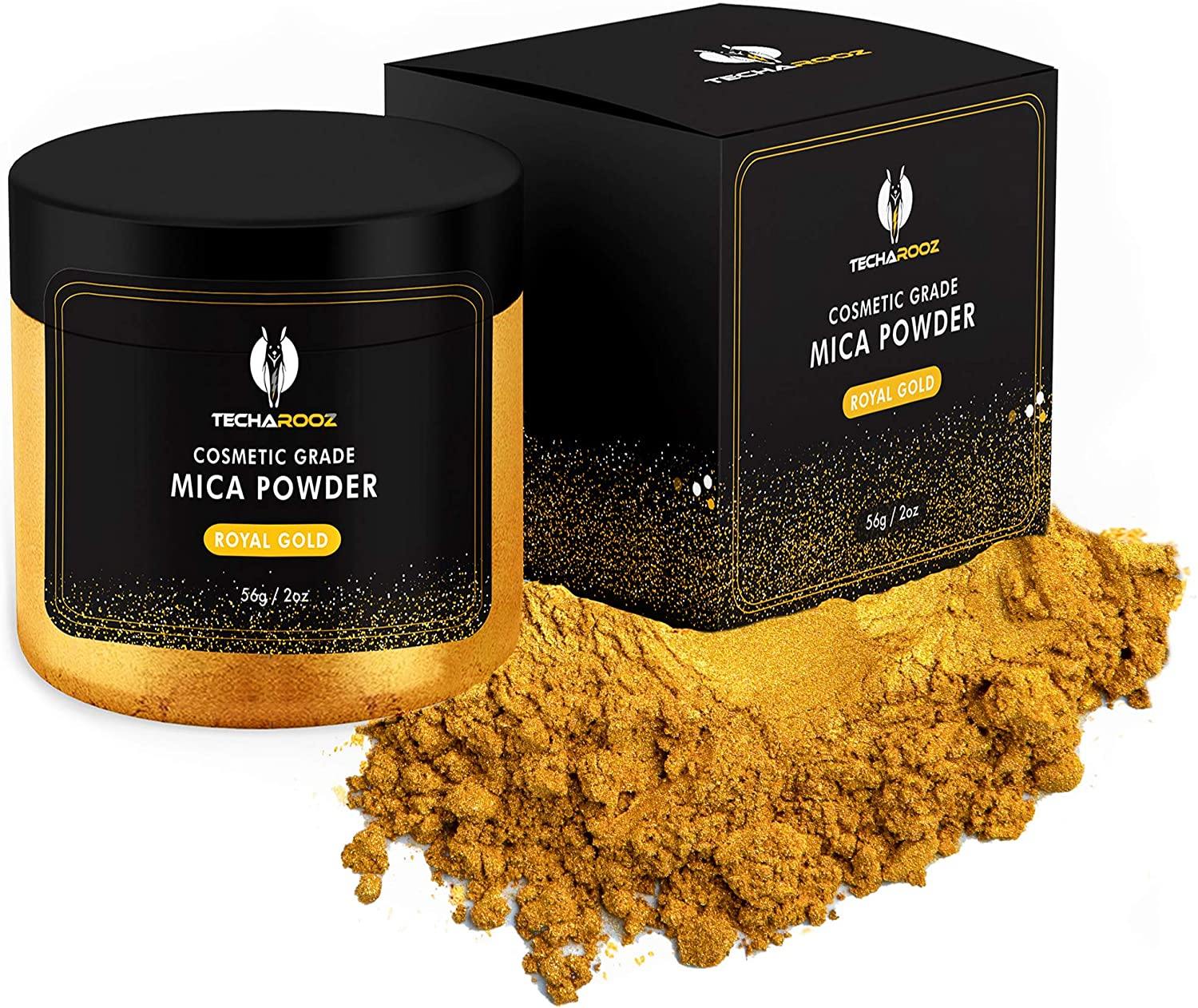 Black Mica Powder | Skin Safe, Fine Pigment Powder for Epoxy Resin, Body Butter, Lip Gloss, Candle Color Dye, Soap Colorant & Slime Pigment Dust —