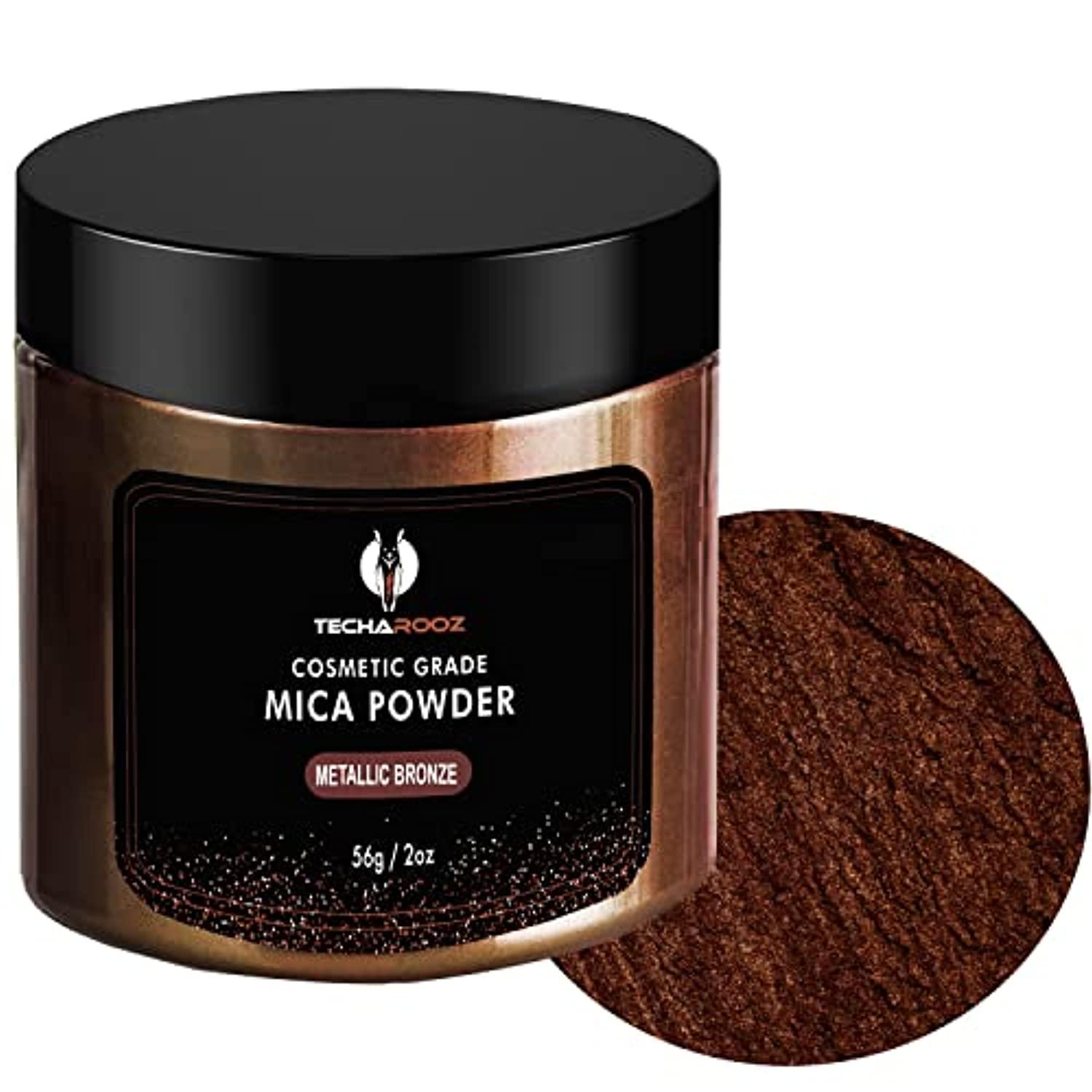Flashing Bronze Mica Powder | Skin Safe, Fine Pigment Powder for Epoxy  Resin, Body Butter, Lip Gloss, Candle Color Dye, Soap Colorant & Slime  Pigment