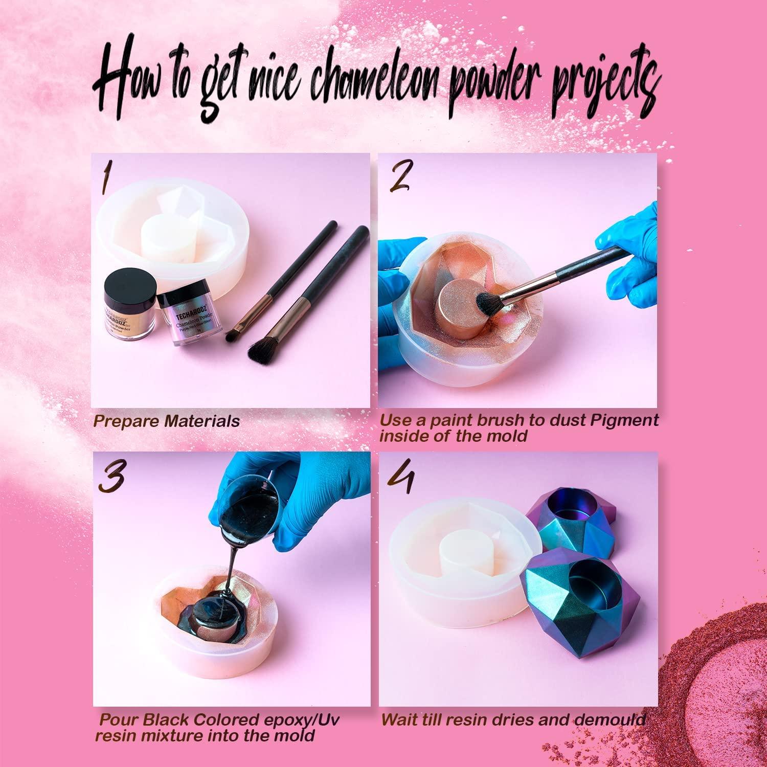 Cosmetic Grade Chameleon Pigment Color Shift Powder Mica Pigment
