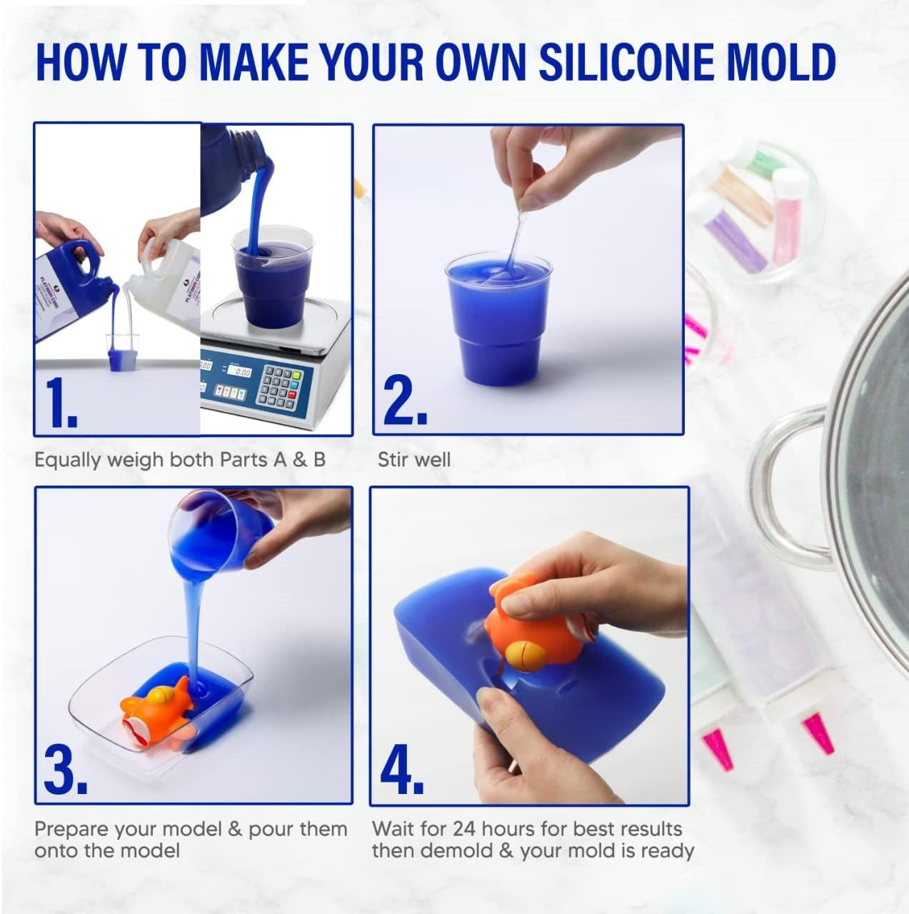 How to Take Care of Your Silicone Molds 