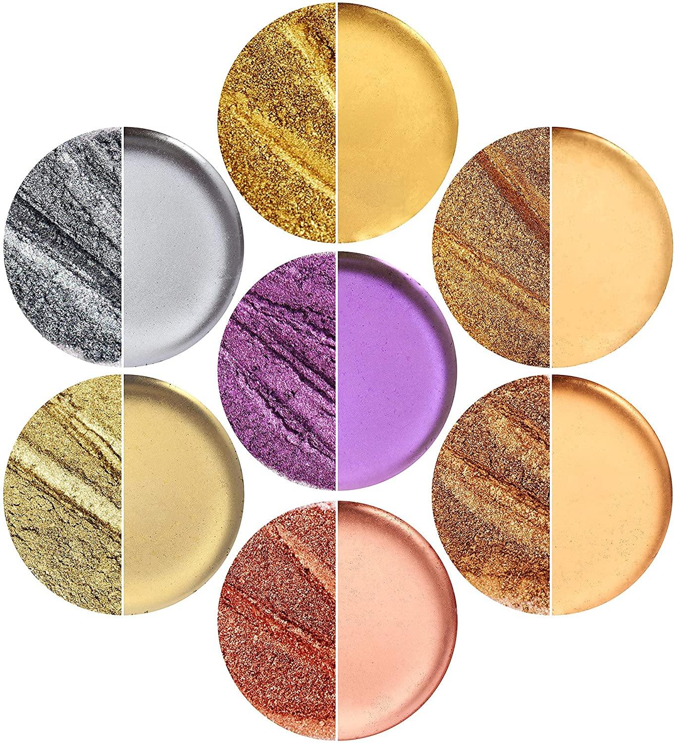 Chameleon Mica Powder – Epoxy Resin Color Pigment Powder - Color Shift Mica  Powder - Epoxy Resin Pigment Powder 8 Colors Jars Set 2 – Chameleon Powder