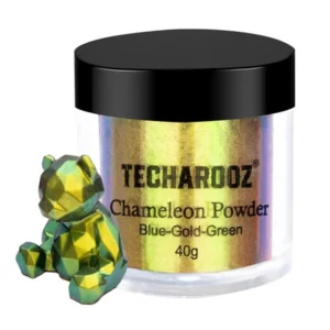 TECHAROOZ 40g Chameleon Mica Powder - Blue-Gold-Green