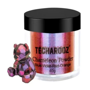 TECHAROOZ 40g Chameleon Mica Powder - Blue-Violet-Red-Orange