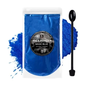 TECHAROOZ 100g Magic Blue Mica Powder for Epoxy Resin Crafts