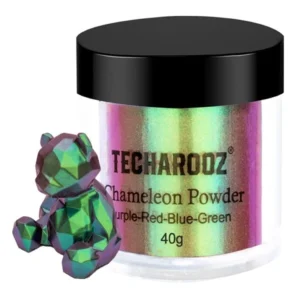 TECHAROOZ 40g Chameleon Mica Powder - Purple-Red-Blue-Green