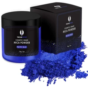 pacific blue mica powder